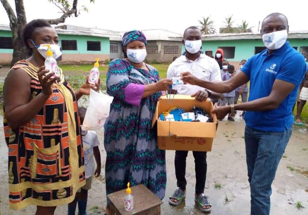 Distribution of Face Mask and Hygiene Kit